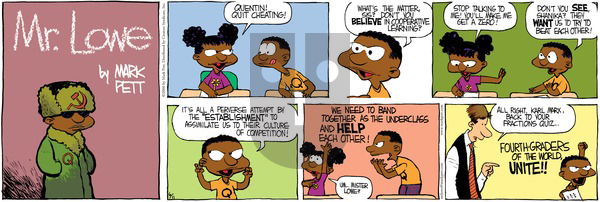Mr. Lowe - Saturday January 18, 2020 Comic Strip