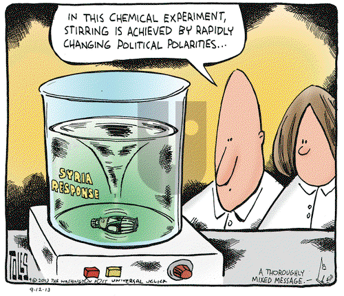 Tom Toles on Thursday September 12, 2013 Comic Strip
