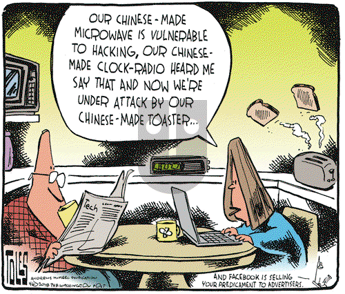 Tom Toles on Monday April 23, 2018 Comic Strip