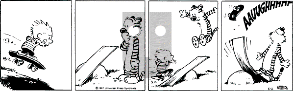Calvin and Hobbes - Saturday May 2, 1987 Comic Strip