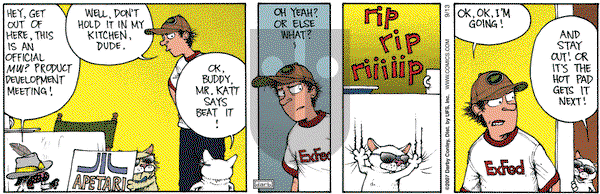 Get Fuzzy on Thursday September 13, 2007 Comic Strip
