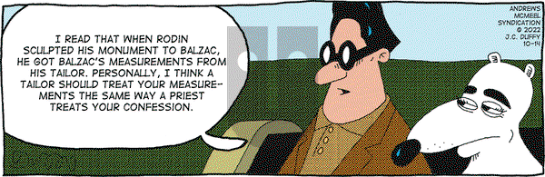 The Fusco Brothers - Friday October 14, 2022 Comic Strip