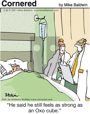 Cornered on Tuesday March 30, 2021 Comic Strip