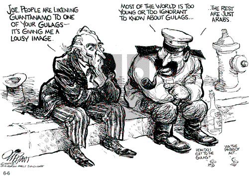 Pat Oliphant on Monday June 6, 2005 Comic Strip