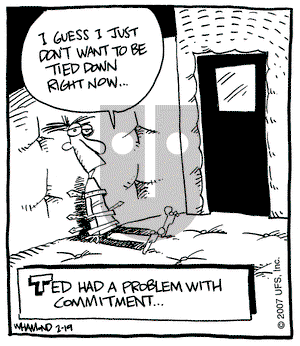 Reality Check on Monday February 19, 2007 Comic Strip