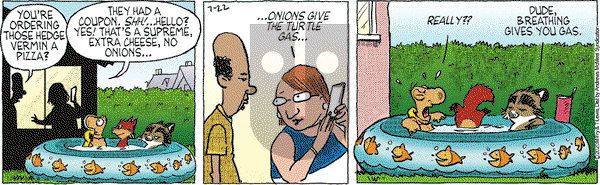 Over the Hedge on Wednesday July 22, 2020 Comic Strip