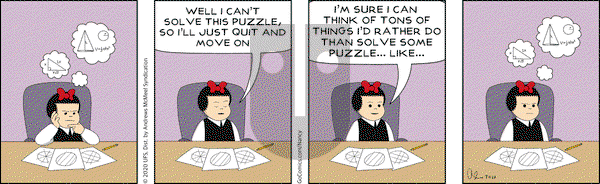 Nancy on Saturday July 11, 2020 Comic Strip