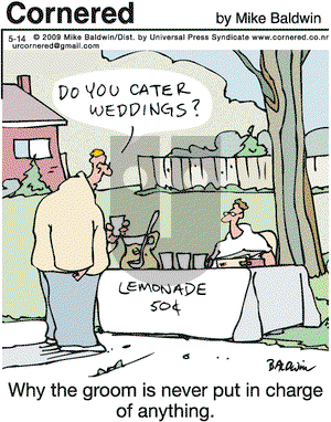 Cornered on Thursday May 14, 2009 Comic Strip