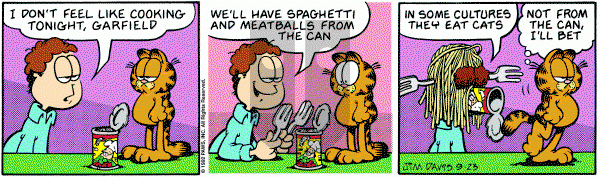 Garfield on Saturday June 24, 1995 Comic Strip