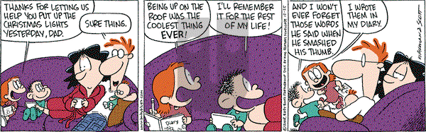 Baby Blues on Thursday December 25, 2008 Comic Strip