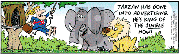 Frank and Ernest - Thursday January 29, 2009 Comic Strip