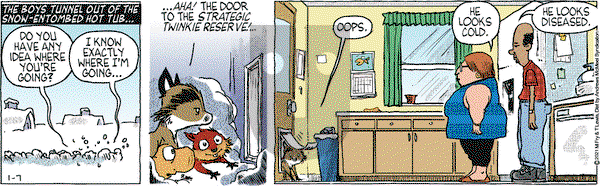 Over the Hedge on Thursday January 7, 2021 Comic Strip