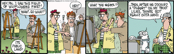 Monty on Monday July 8, 2013 Comic Strip