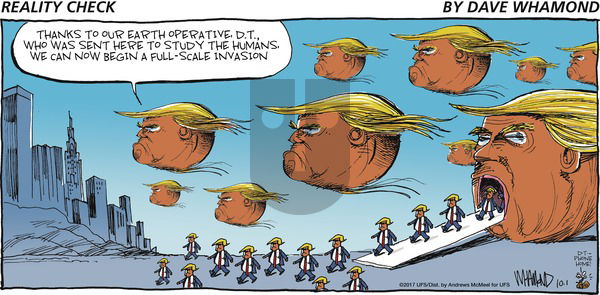 Reality Check on Sunday October 1, 2017 Comic Strip
