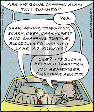 Real Life Adventures on Wednesday July 8, 2015 Comic Strip
