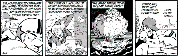 Doonesbury on Wednesday August 12, 1987 Comic Strip