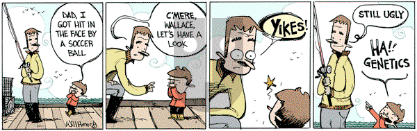 Wallace the Brave on Wednesday February 3, 2016 Comic Strip