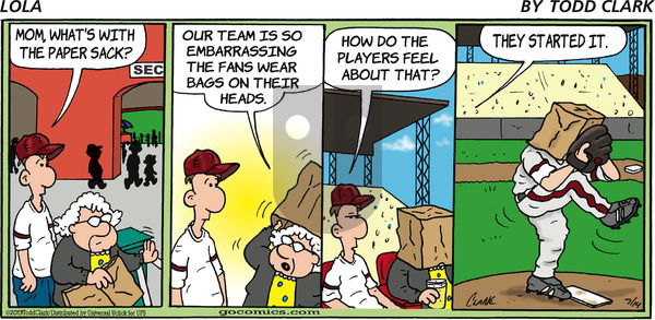 Lola on Sunday July 14, 2013 Comic Strip