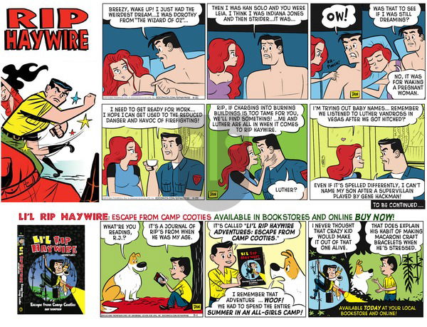 Rip Haywire on Sunday February 26, 2017 Comic Strip