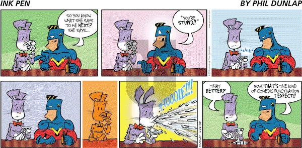 Ink Pen - Sunday June 22, 2008 Comic Strip
