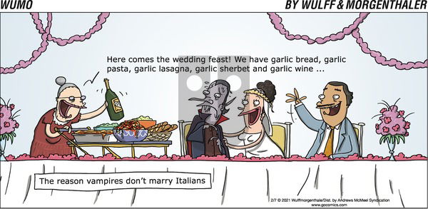 WuMo on Sunday February 7, 2021 Comic Strip