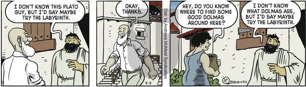 Alley Oop on Wednesday July 3, 2019 Comic Strip