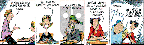 Baldo on Friday December 15, 2000 Comic Strip