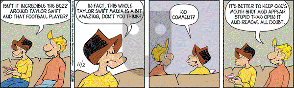 Arlo and Janis - Thursday November 2, 2023 Comic Strip