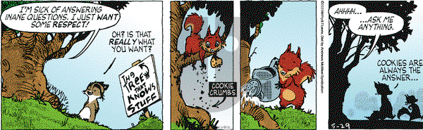 Over the Hedge on Thursday May 29, 2025 Comic Strip
