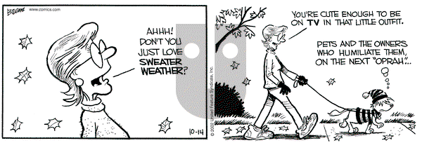 Grand Avenue on Monday October 14, 2002 Comic Strip