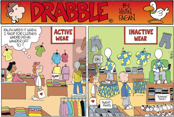 Drabble - Sunday March 9, 2025 Comic Strip
