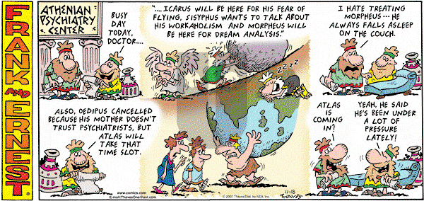 Frank and Ernest on Sunday November 18, 2007 Comic Strip