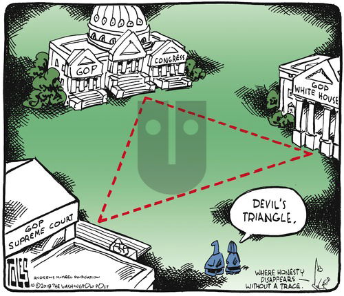 Tom Toles on Sunday October 7, 2018 Comic Strip