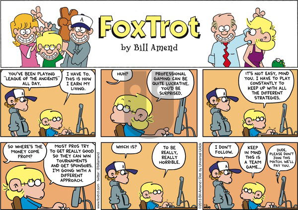 FoxTrot - Sunday January 6, 2013 Comic Strip