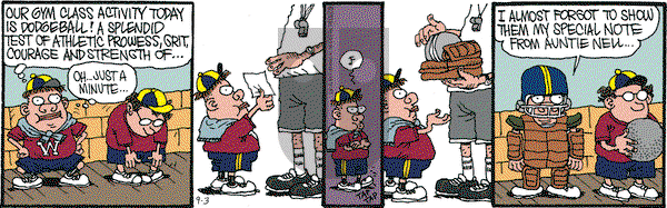 Monty on Tuesday September 3, 2013 Comic Strip