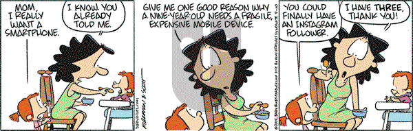 Baby Blues on Thursday September 10, 2015 Comic Strip