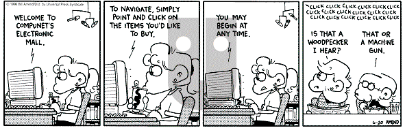 FoxTrot on Thursday June 20, 1996 Comic Strip