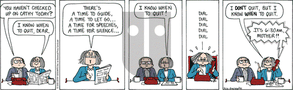 Cathy Classics on Friday September 16, 2005 Comic Strip
