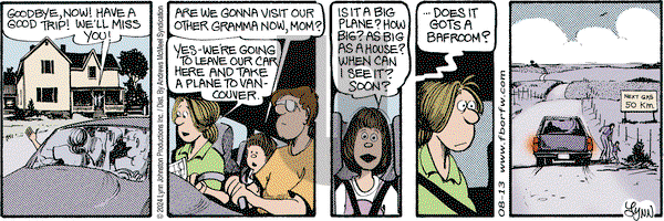 For Better or For Worse - Tuesday August 13, 2024 Comic Strip