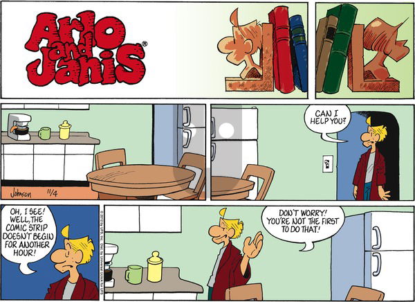 Arlo and Janis on Sunday November 4, 2012 Comic Strip