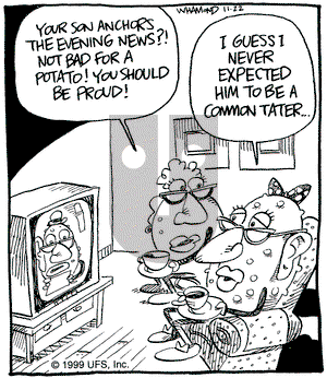 Reality Check on Friday April 28, 2000 Comic Strip
