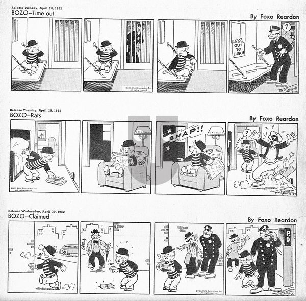 Bozo on Tuesday February 25, 2025 Comic Strip