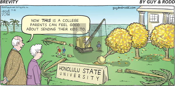 Brevity on Friday July 17, 2009 Comic Strip