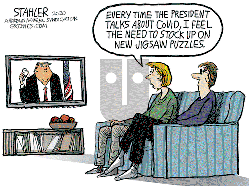 Jeff Stahler on Wednesday October 7, 2020 Comic Strip