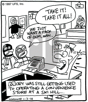 Reality Check on Saturday October 31, 1998 Comic Strip