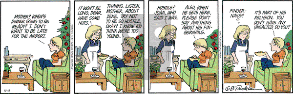 Doonesbury on Thursday December 18, 2014 Comic Strip
