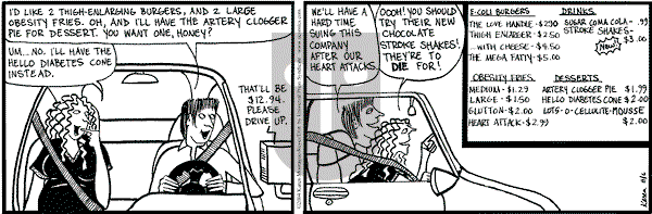 Clear Blue Water on Friday August 6, 2004 Comic Strip