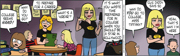 Luann on Thursday December 11, 2014 Comic Strip