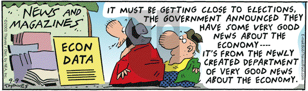 Frank and Ernest on Friday October 3, 2003 Comic Strip