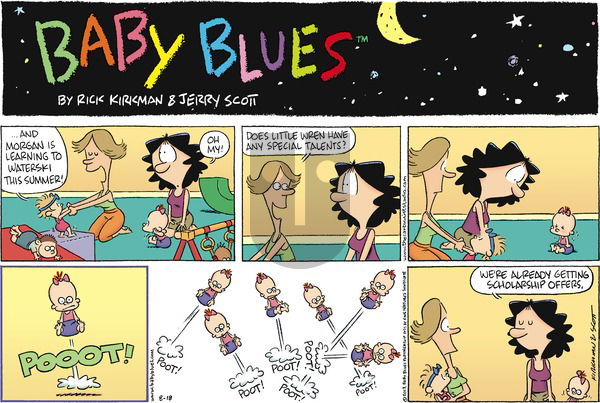 Baby Blues on Sunday August 18, 2013 Comic Strip